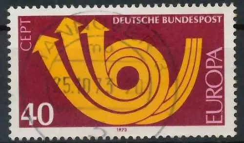 BRD BUND 1973 Nr 769 zentrisch gestempelt 84FD2E