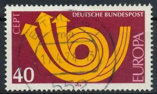 BRD BUND 1973 Nr 769 zentrisch gestempelt 84FD3A