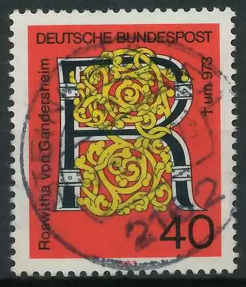 BRD 1973 Nr 770 zentrisch gestempelt 84FD76