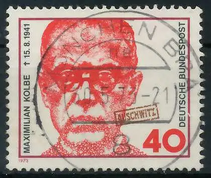 BRD 1973 Nr 771 zentrisch gestempelt 84FDAE