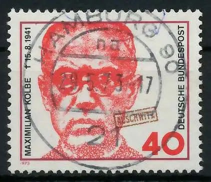 BRD 1973 Nr 771 zentrisch gestempelt 84FDB2