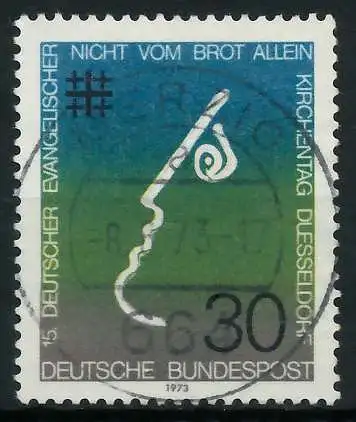 BRD 1973 Nr 772 zentrisch gestempelt 84FDD2