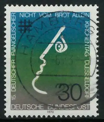 BRD 1973 Nr 772 zentrisch gestempelt 84FDFA