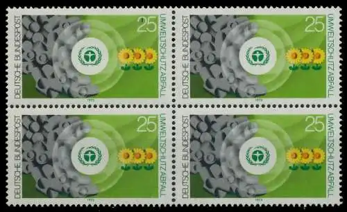 BRD 1973 Nr 774 postfrisch VIERERBLOCK 84FE82
