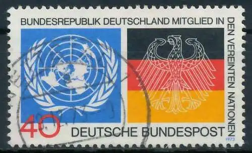 BRD 1973 Nr 781 gestempelt 84FF26