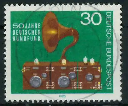BRD 1973 Nr 786 zentrisch gestempelt 84FF6E