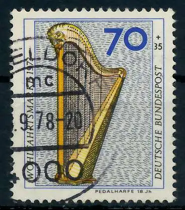 BRD 1973 Nr 785 gestempelt 84FFAA