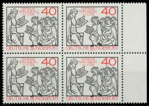 BRD BUND 1974 Nr 796 postfrisch VIERERBLOCK 85019A