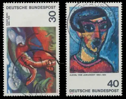 BRD 1974 Nr 798-799 gestempelt 8501FA