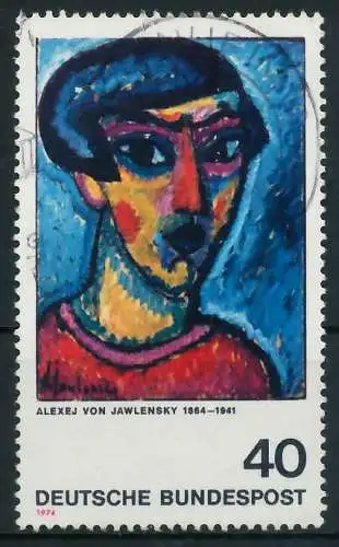 BRD 1974 Nr 799 zentrisch gestempelt 85020E