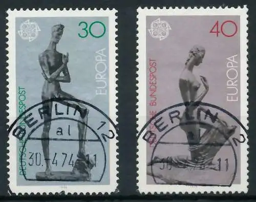 BRD BUND 1974 Nr 804-805 gestempelt 8502CE