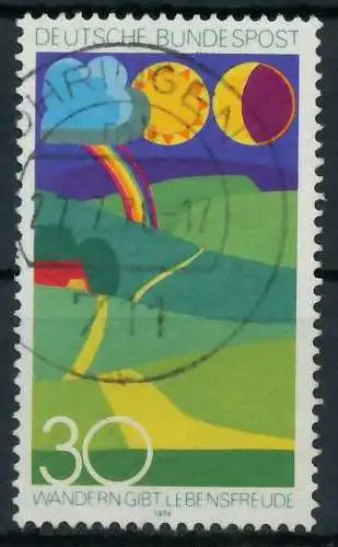 BRD 1974 Nr 808 gestempelt 850346
