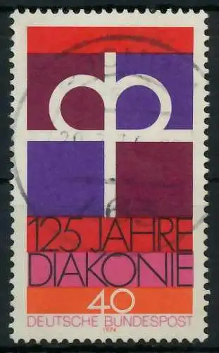 BRD 1974 Nr 810 zentrisch gestempelt 8503E6