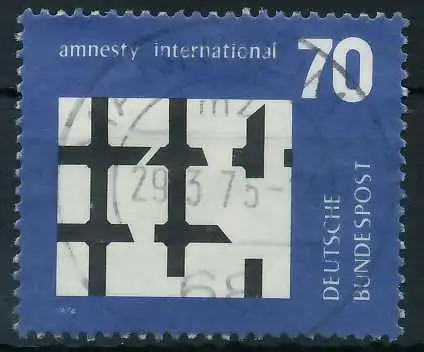 BRD 1974 Nr 814 zentrisch gestempelt 85049E