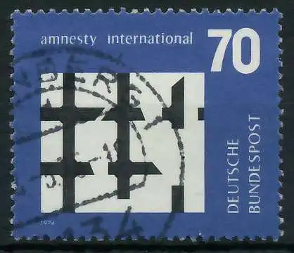 BRD 1974 Nr 814 gestempelt 8504CA