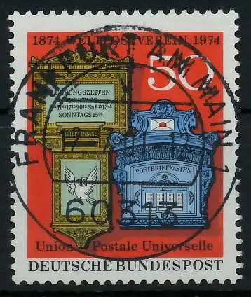 BRD 1974 Nr 825 zentrisch gestempelt 850E7A