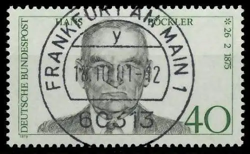 BRD 1975 Nr 832 zentrisch gestempelt 850FAE