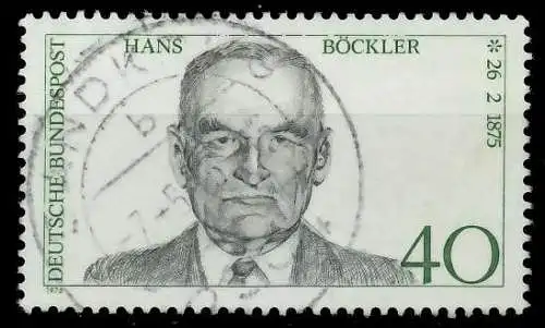 BRD 1975 Nr 832 zentrisch gestempelt 850FB2