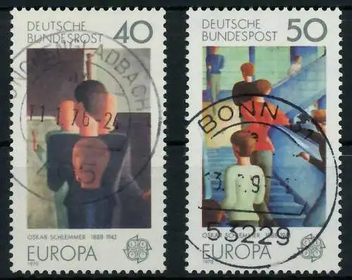 BRD BUND 1975 Nr 840-841 gestempelt 85108E