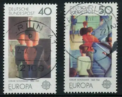 BRD BUND 1975 Nr 840-841 gestempelt 8510A2