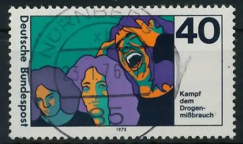 BRD 1975 Nr 864 gestempelt 851222