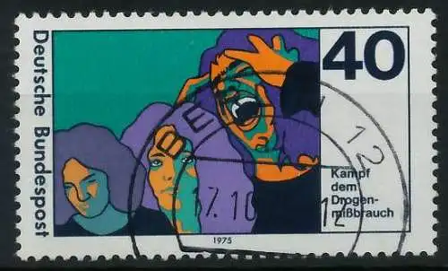 BRD 1975 Nr 864 gestempelt 851226