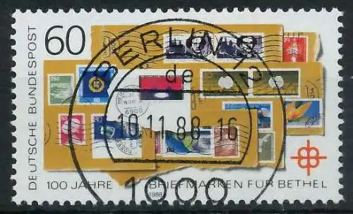 BRD 1988 Nr 1395 zentrisch gestempelt 85130E