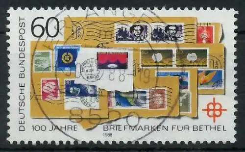 BRD 1988 Nr 1395 zentrisch gestempelt 851316