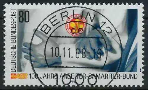 BRD 1988 Nr 1394 zentrisch gestempelt 85132E