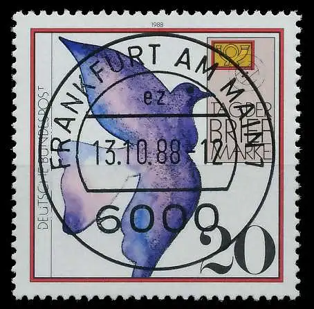 BRD 1988 Nr 1388 zentrisch gestempelt 851362