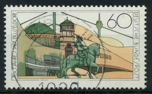 BRD 1988 Nr 1369 zentrisch gestempelt 8513CE