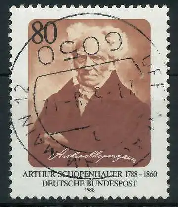 BRD 1988 Nr 1357 zentrisch gestempelt 851492