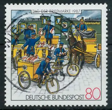 BRD 1987 Nr 1337 zentrisch gestempelt 85448A