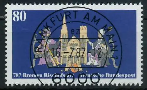 BRD 1987 Nr 1329 zentrisch gestempelt 8544C2