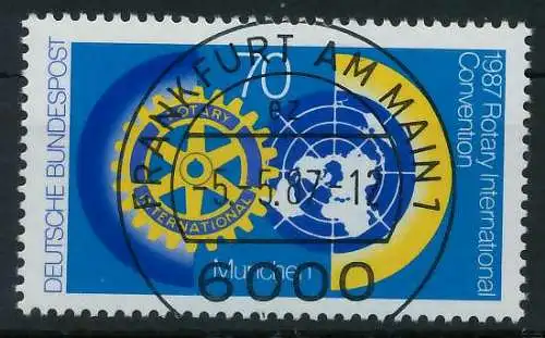 BRD 1987 Nr 1327 zentrisch gestempelt 8544E6