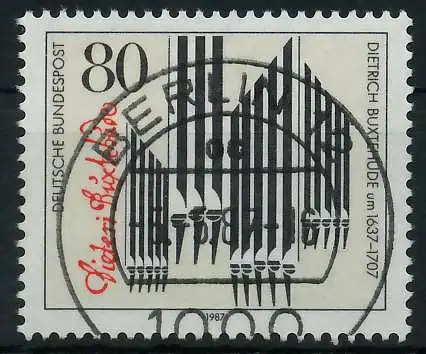 BRD 1987 Nr 1323 zentrisch gestempelt 854536