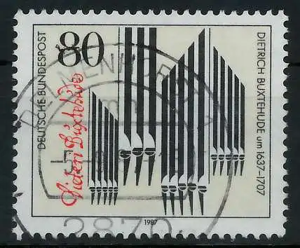 BRD 1987 Nr 1323 zentrisch gestempelt 85455A