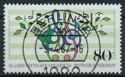 BRD 1987 Nr 1319 zentrisch gestempelt 854562