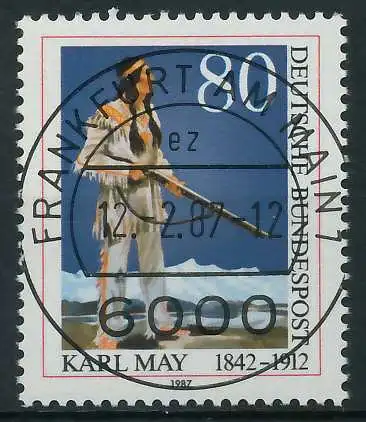 BRD 1987 Nr 1314 zentrisch gestempelt 854586