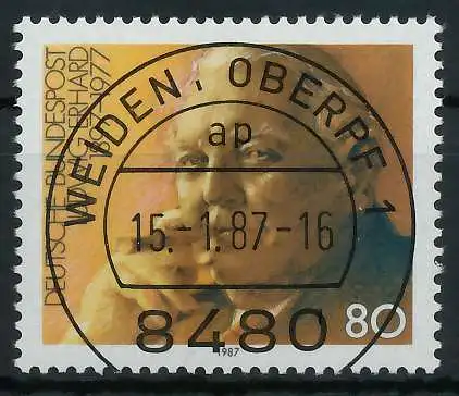 BRD 1987 Nr 1308 zentrisch gestempelt 8545DA