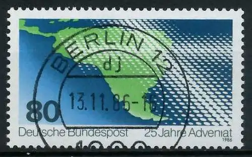 BRD 1986 Nr 1302 zentrisch gestempelt 8545EA