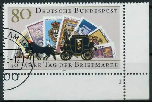 BRD 1986 Nr 1300 gestempelt FORMNUMMER 1 854616