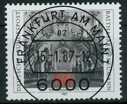 BRD 1987 Nr 1307 zentrisch gestempelt 85462A