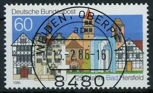 BRD 1986 Nr 1271 zentrisch gestempelt 8547E6