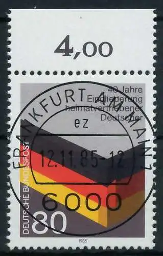 BRD 1985 Nr 1265 zentrisch gestempelt ORA 85480E