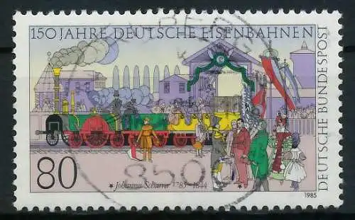 BRD 1985 Nr 1264 zentrisch gestempelt 854822