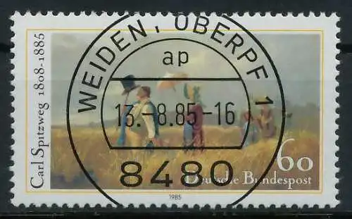 BRD 1985 Nr 1258 zentrisch gestempelt 854832
