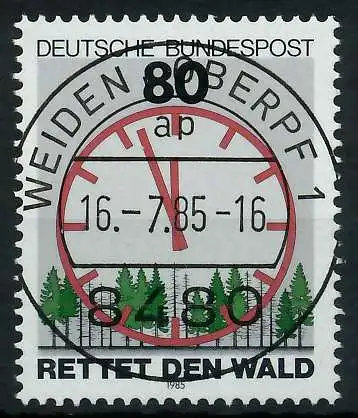 BRD 1985 Nr 1253 zentrisch gestempelt 854852