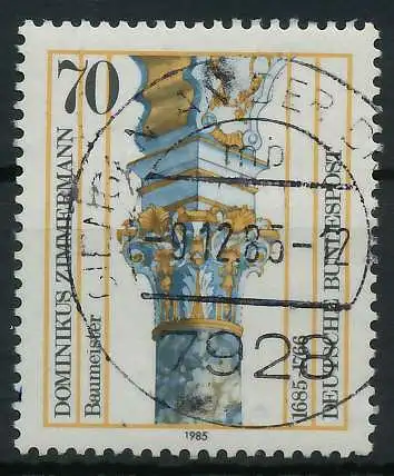 BRD 1985 Nr 1251 zentrisch gestempelt 8548DE