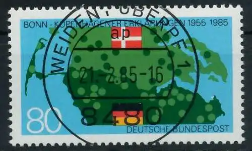 BRD BUND 1985 Nr 1241 zentrisch gestempelt 8548E6